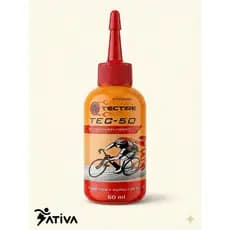 Lubrificante Para Corrente De Bike Cera Tectire Tec50 60ml Ciclismo Mtb