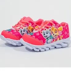 tênis infantil luzinha personagem menino e menina
