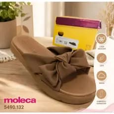sandália chinelo feminino moleca ultra conforto antiderrapante macio leve original lançamento palete laço