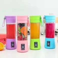 Mini Liquidificado Portátil 6 Lâminas e Recarregável USB