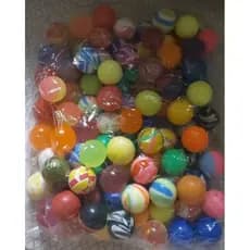 Bolinhas Pula-pula/quica Bolinha/bolinha Perereca 32mm Pacote C/ 100 Bolinhas Variadas (fotos Reais)