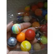 Bolinhas Pula-pula /quica Bolinha/bolinha Perereca 27mm Pacote 250 Bolinhas Mix Premium Rápido Envio