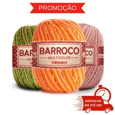 Barbante Barroco Multicolor 400g 452m