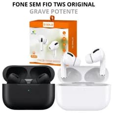 Fone Bluetooth 5.3 TWS 🔥 SOM POTENTE + Bateria Longa + Conexão Estável