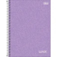 Caderno Espiral Universitário 1 Matéria Lunix – 80 Folhas - CAPAS NOVAS