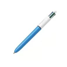 Caneta Esferográfica BIC 4 Cores Original – 1.0mm Retrátil Azul Vermelha Preta Verde – Escrita Suave