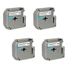 Kit 4 Fitas Plásticas M-k231 Pt70, Pt70bm E Pt80 Compatível Cor Branco