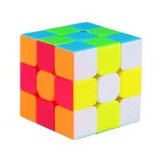 Cubo Mágico Profissional Qiyi 3x3x3 Cubo De Alta Velocidade com Giro Rápido