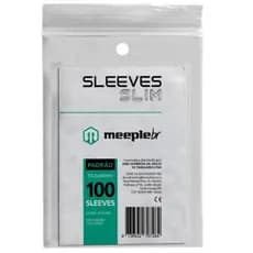 Sleeve Slim Padrão 63,5x88mm MeepleBR