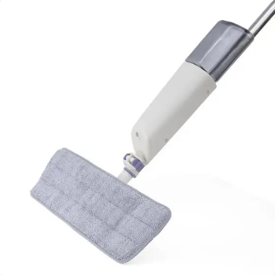 Mop Simplo Spray Com Cabo Extensível Flexivel e Dispenser Gatilho e Esfregão de Microfibras
