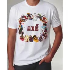 Camiseta Premium Axé Roda Todos os Orixás Umbanda 100% Algodão Envio Rápido