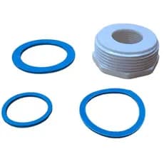 Adaptador Branco para Sifão Redução 1.1/2 para 1.1/4 ou 7/8