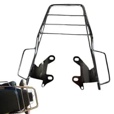 Bagageiro Cromado Com Alça Start Cargo Titan Fan 160 2025