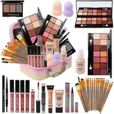 Kit Maquiagem e Skincare Top 5 Produtos mais vendidos Gloss Perfume