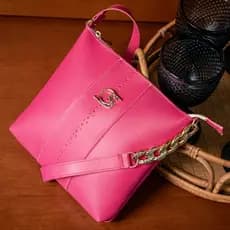 Bolsa Feminina Pastelzinho Pequeno/Média, Elegante, Luxuosa, Dia a Dia, Festa, Passeio,Alça Lisa em Sintético. Gaby Show
