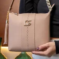 Bolsa Feminina Pastelzinho Pequeno/Média, Elegante, Luxuosa, Dia a Dia, Festa, Passeio,Alça Lisa em Sintético. Gaby Show
