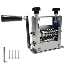 Máquina de stripper de arame manual, ferramenta de stripper de fios de manivela alimentada por broca com 6 canais