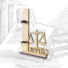 Lembrancinha Porta Caneta Direito Formandos