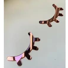 Espelho Decorativo Par de Cílios em Acrílico Lash Designer Salão Studio *NOVIDADE*