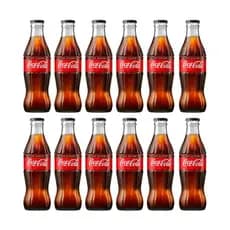 Coca Cola Zero Ks Garrafa 250ml Vidro 12 Unidades Envio Imediato