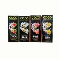 Água De Coco Quadrado 32 Caixinhas 200ml Sabores Diversos Coco Quadrado