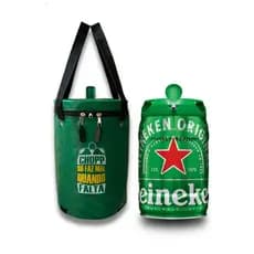 Bolsa Térmica Barril Chopp de Cerveja Heineken 5l Cooler Bag Alça Reforçada Envio Hoje
