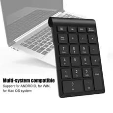 Teclado Numérico  De 22 Teclas , Mini Digital Sem Fio Ultrafino , Ergonômico