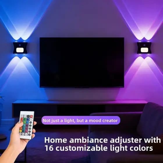 Luz Noturna Com Sensor De Movimento  , Lâmpada De Parede Inteligente Corpo Humano De 16 Cores , Recarregável