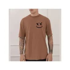 Camiseta Streetwear Masculina Olho X 100% Algodão Unissex Lançamento