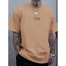 Camiseta Masculina One Design Gráfico Camisa Algodão Premium Lançamento