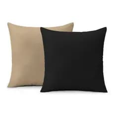 Kit 2 almofadas cheias decorativas 0,40cm x 0,40cm