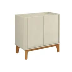 Buffet Aparador Flip 0,90 2 Portas Sala - 3 Cores