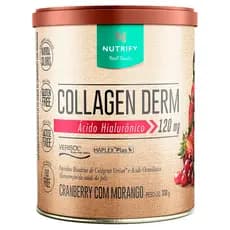 Collagen Derm 330g Nutrify - Colágeno Verisol Com Ácido Hialurônico