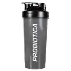 Probiótica Coqueteleira Simples Dose Única 700ml Preta com Grade