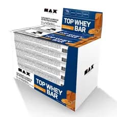 Max Titanium Top Whey Bar Display 12 Barras de 41g Cada - Barrinha de Proteína