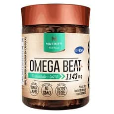 Omega 3 Com Coenzima Q10 Omega Beat Nutrify 60 Capsulas