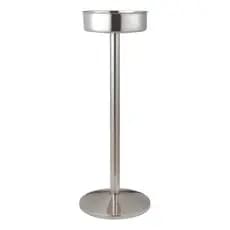 Pedestal Inox Base Suporte para Balde Champanhe Gelo Cerveja