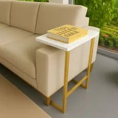 Mesa de Apoio E Lateral Para Sofá Prática e Elegante para Sala de Estar Várias Cores