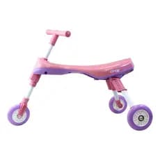 Triciclo Infantil Dobrável – Clingo (Rosa e Lilás)