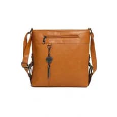 Bolsa Feminina transversal em Couro PU para passeio trabalho W-02