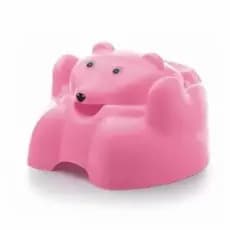 Troninho Penico Infantil Adoleta Bebê Urso Rosa para Desfralde