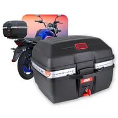Bauleto Universal 27 Litros Givi Preto E27m Monolock Traffic
