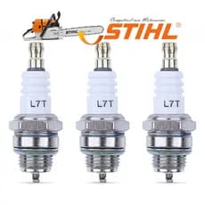 Kit 3 Velas De Ignição P/ Motosserra Stihl 017 018 MS180 MS170