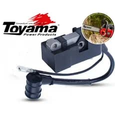 Módulo Bobina de Ignição para Motosserra Toyama TCS 46 / TCS 53 / TCS 58X / TCS 58F Premium