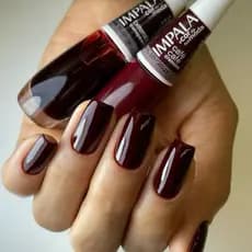 Kit 2 Esmalte Impala Beterraba e Café Café Combinação de Manicure