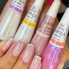Kit 4 Esmalte Impala Francesinha Nude ,Top Pop , Branco , Serena e Paraíso