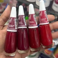 Kit 4 Esmalte Impala Tons de Vermelho Amante , Jane , Allure e Madonna