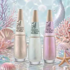 Kit Esmalte Impala Efeito Pó Cromado A Cor da Sua Moda - Escolher Kit Lançamento