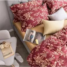 Capa Edredom + Fronhas Casal Padrão Estampado 3 pcs 400 FIOS TOQUE DE ALGODAO Zíper