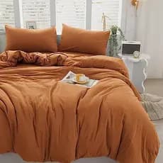 CAPA EDREDOM DUVET QUEEN + LENÇOL 3 PEÇAS 400 FIOS CONFORT LISO TOTAL 4PÇS